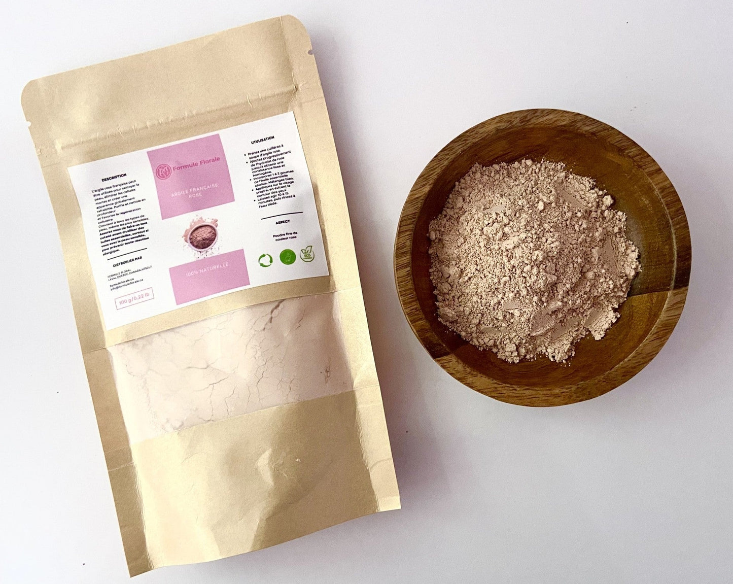 Argile Rose Française (100g)