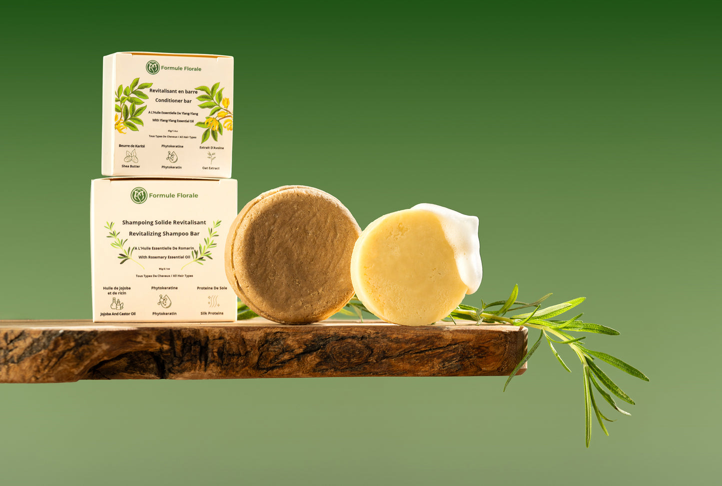 Pack Duo Shampooing Solide + Revitalisant Solide