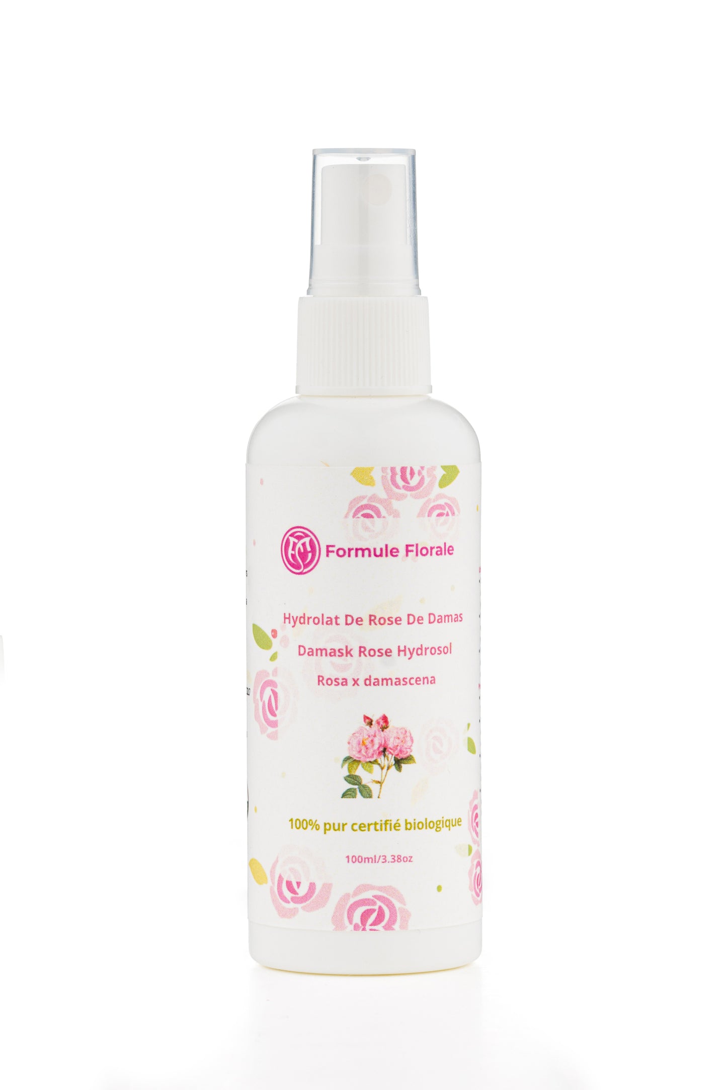 Hydrolat de Rose de Damas Bio (100ml)