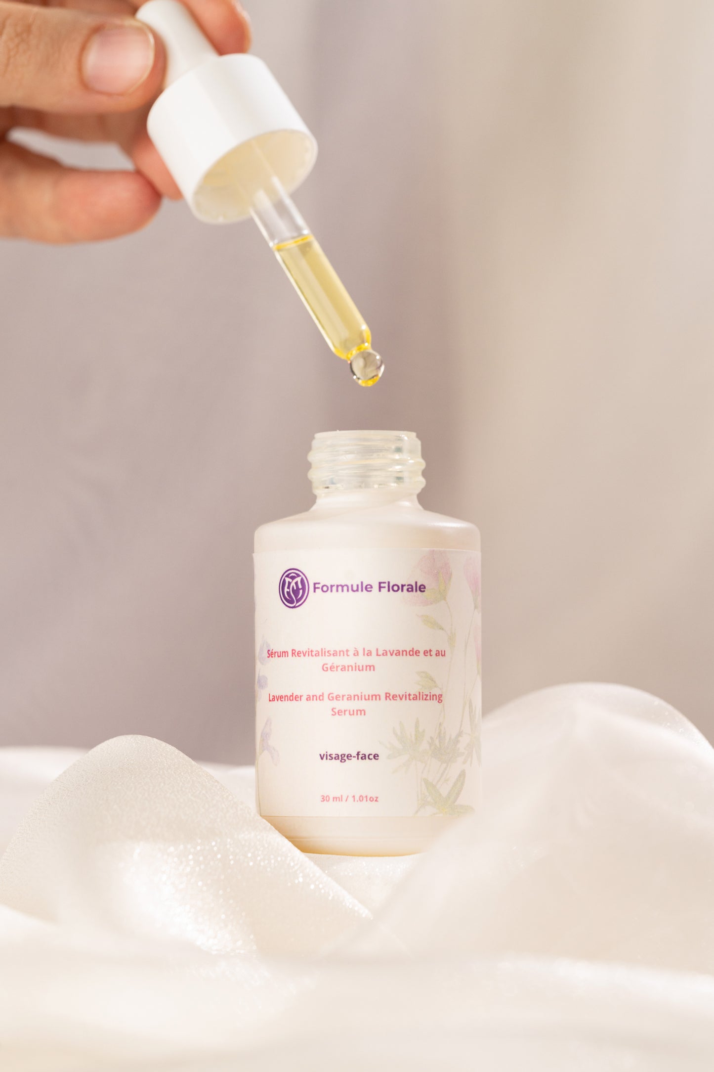 Sérum Revitalisant à la Lavande et au Géranium