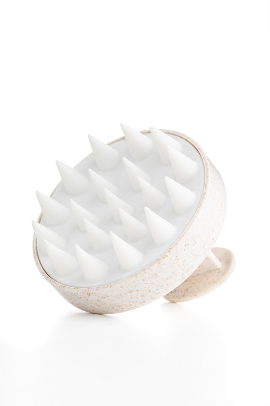 Brosse de massage pour cuir chevelu