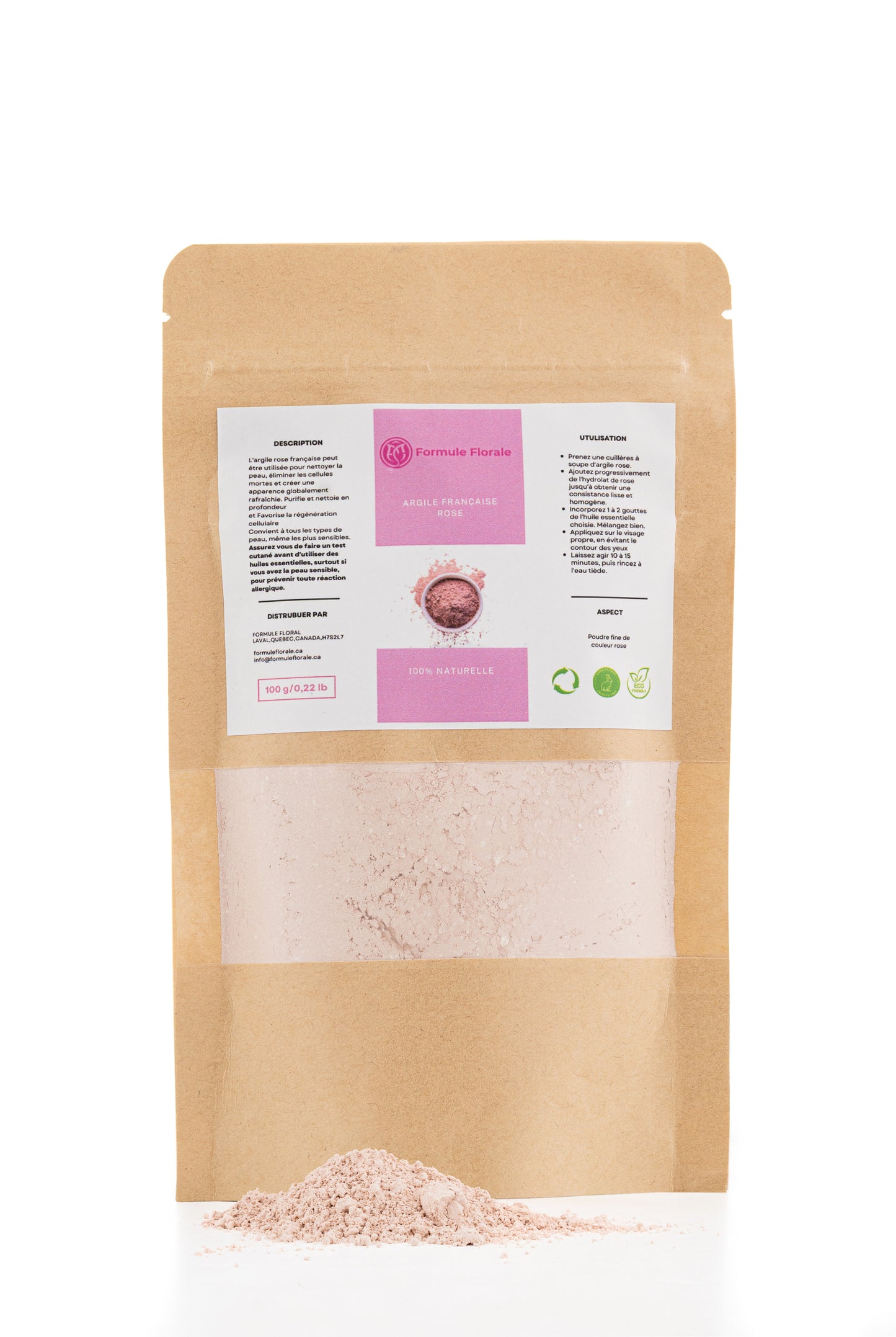Argile Rose Française (100g)